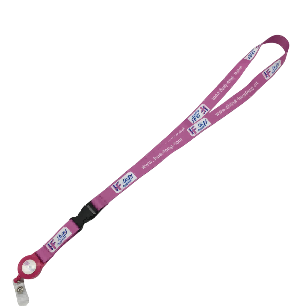 Breakaway Safety Lanyards with Metal Trigger Snap Hook, Custom Logo Printing Security Lanyard White