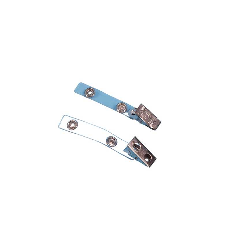 Promotion ID Badge Clip crocodile Clips With Safety Pin