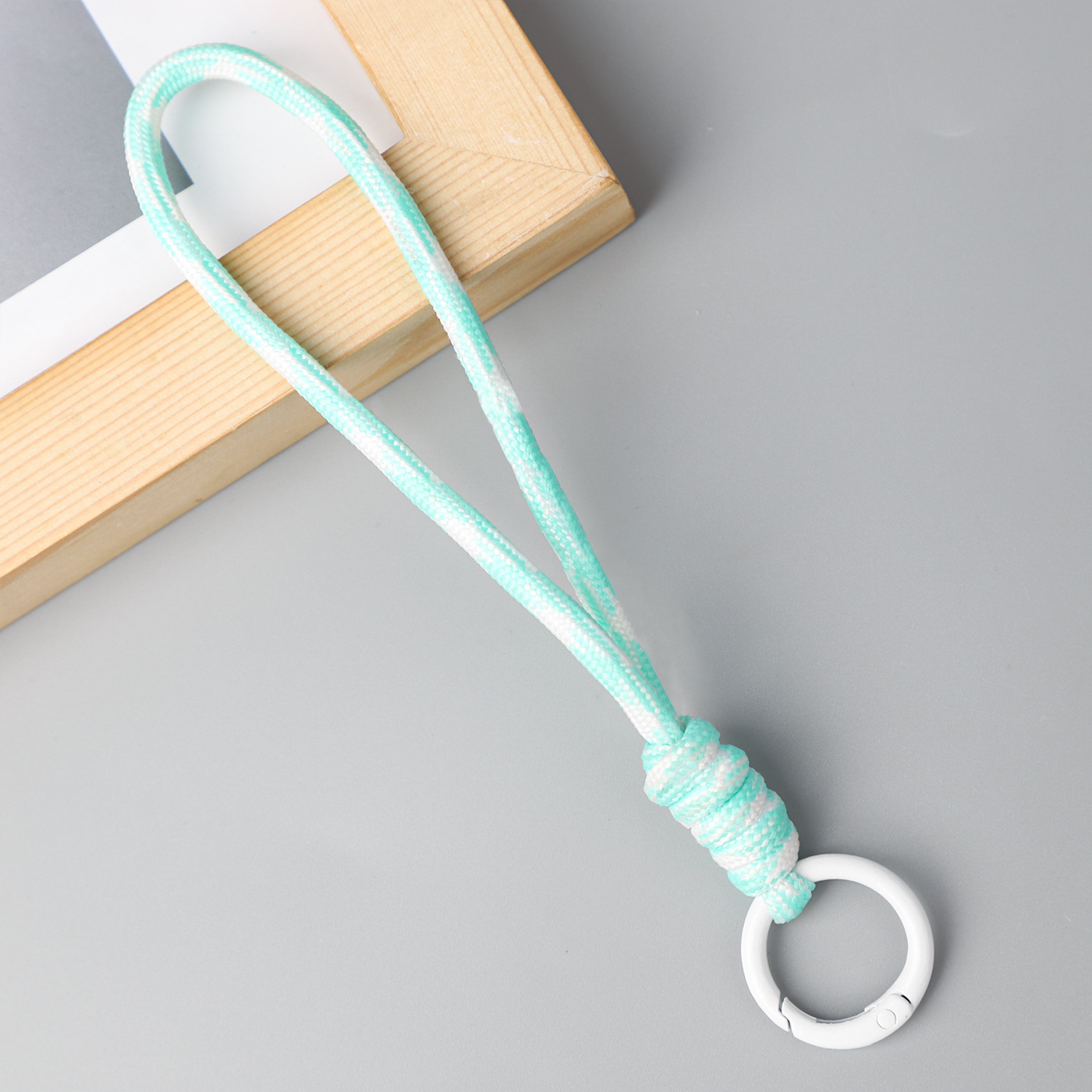 The New Adjustable Polyester Short Mobile Phone hang Rope Patch Wrist Belt Is Buckled Rope Mobile Phones Lashing Strips for Use