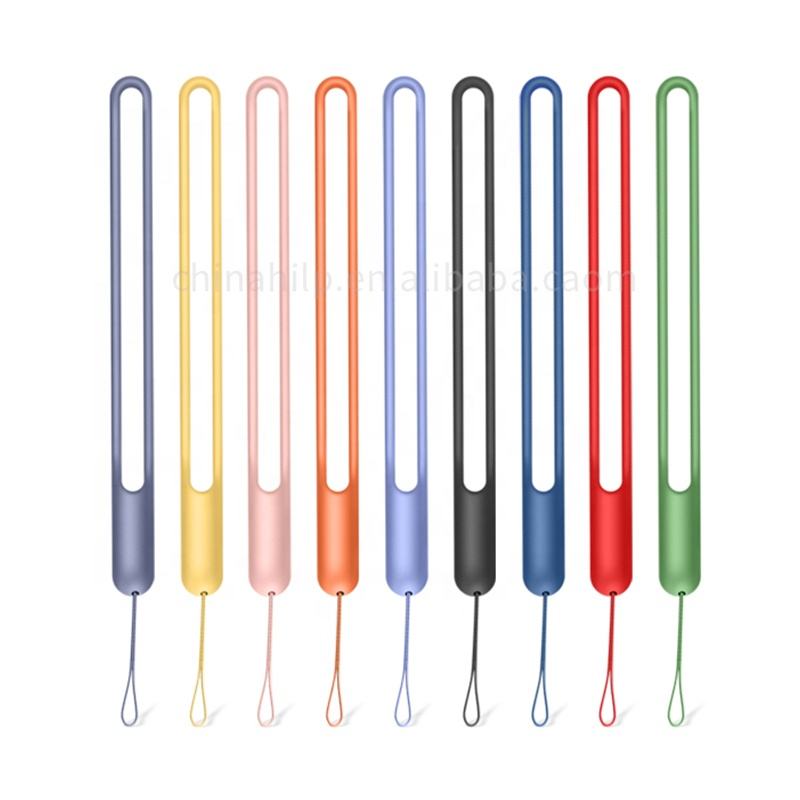 Wrist Lanyard USB Flash Disk Fan Liquid Feel Elastic Force Silicone Portable Lanyard for Mobile Phone