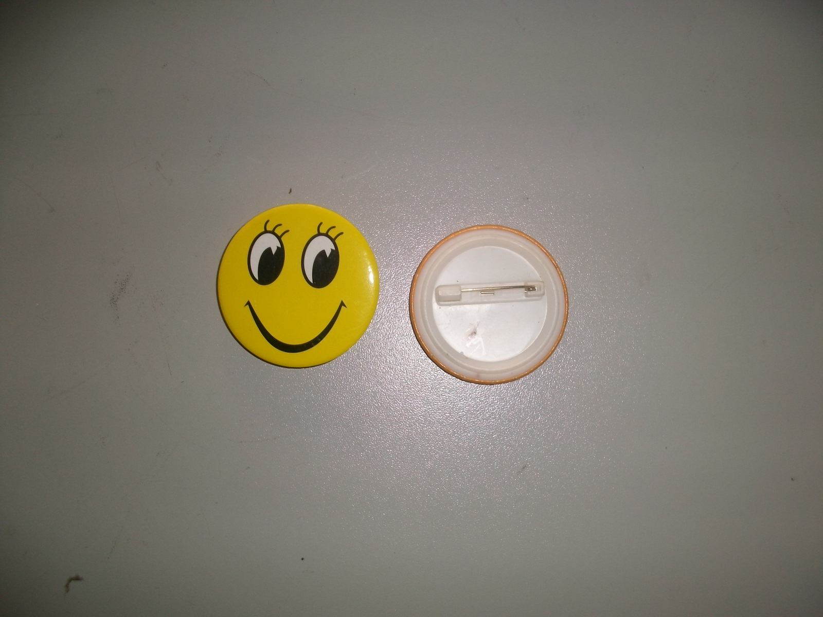 Custom Design square Metal Name Badge Holder With Clip