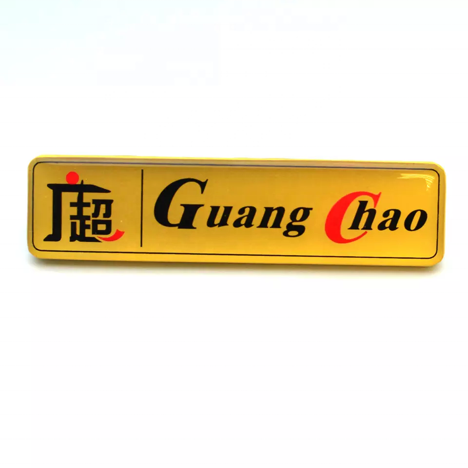 Oem  Manufacturer Wholesale No Minimum Sublimation Custom Logo  Name Badge Magnetic Name Badge