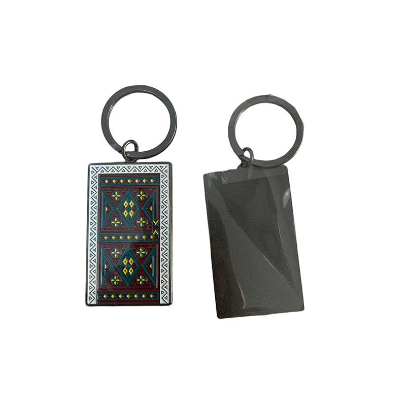 Personalized Custom Made Two Sided Keyring Key Chains Souvenir Metal Logo 2D 3D Keychain